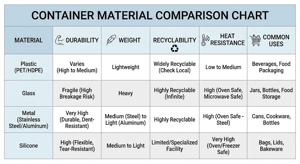 Container Material Barrier Properties: Glass, Tin, Paper | TeaTrade