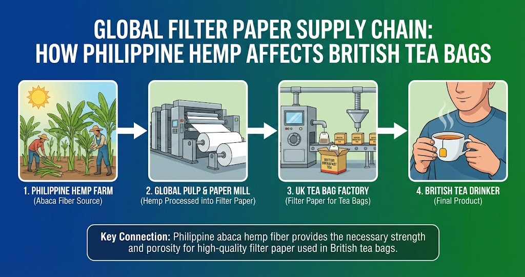 The filter paper supply chain