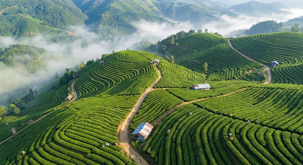 Erosion Prevention: Terraced Tea Farm Design and Sustainability | TeaTrade