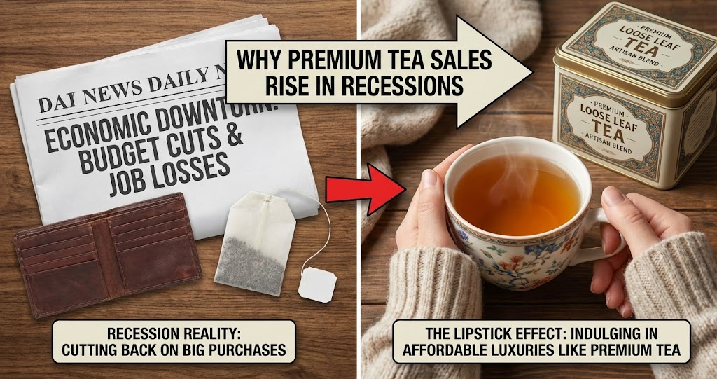 The affordable luxury theory in tea