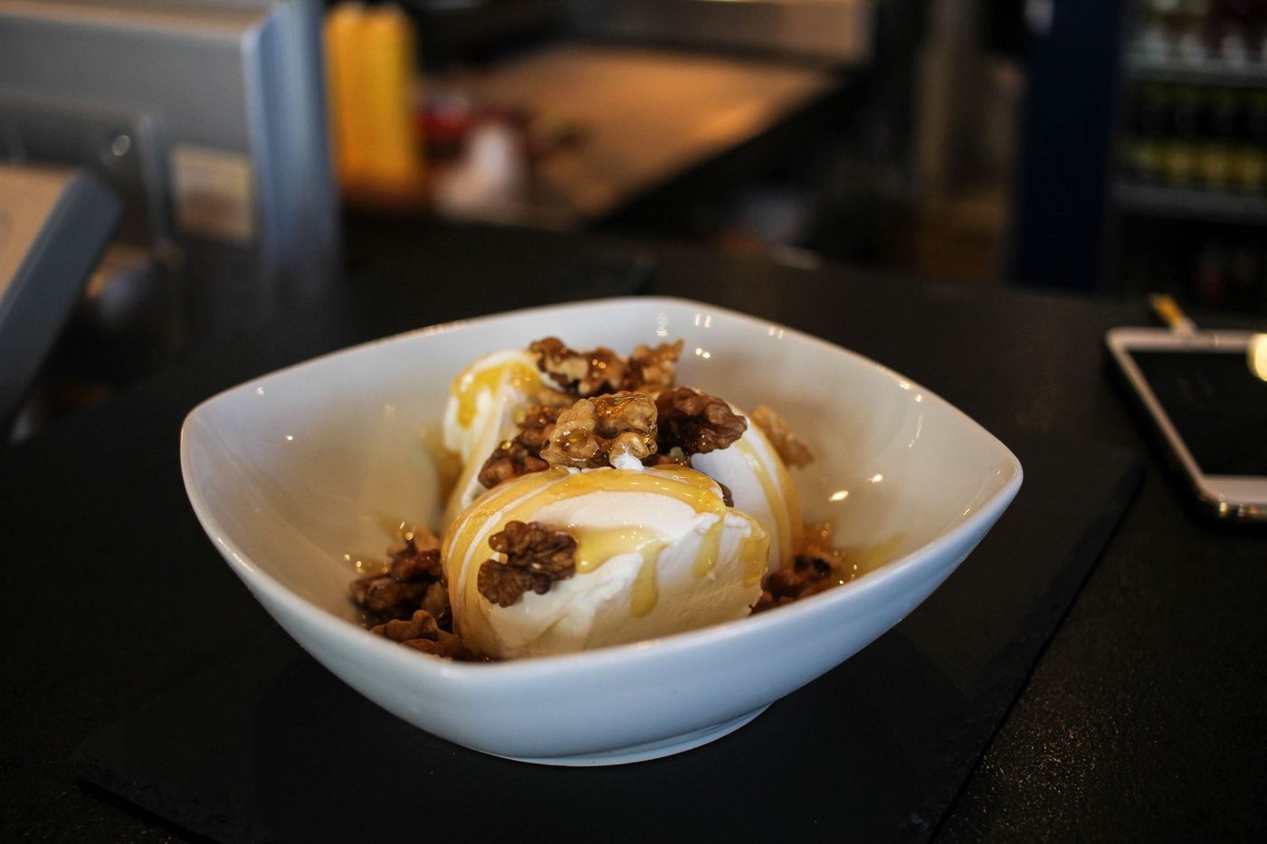 Earl Grey Honey Ice Cream (No-Churn)